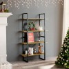 VidaXL Bibliotecă cu 4 rafturi, 80x30x140 cm, lemn masiv de pin 806465