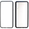 Husa 360 de grade magnetica, Classtitude, sticla transparenta fata - spate, bumper metalic, pentru iPhone XS MAX, Gold