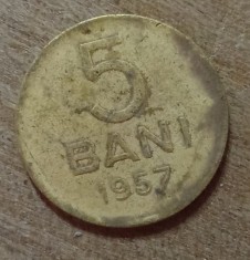 MNDRO10 moneda RPR Romania 5 bani 1957