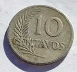 288. Moneda Peru 10 centavos 1921