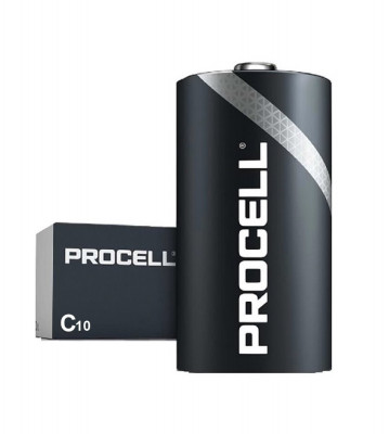 PROCELL (Duracell Industrial) C/LR14 Alkaline-Conținutul pachetului 1x Blister foto