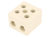 Regletă de Conexiuni cu Șurub 16mm2 450V 2 Piste