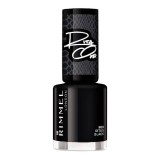 Lac de unghii 60 Seconds Super Shine Rita Ora 900 Rita&#039;s Black, 8ml, Rimmel London