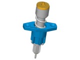 Ac de testare INGUN BCP-694 360 1400 A 60004-53, abatere arc 4,4-5,5mm, 100A CuBe aurit &Oslash;14mm