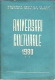 Aniversari culturale 1980 (volumul 2)