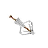 Diblu pentru gips-carton GKW din nailon cu surub H12 10 50 mm, Wkret-met Klimas, GKW 10 (set de 100 buc.)