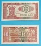 Moldova (p#7) 10 Lei 1992 UNC &#039;Prima emisie de Lei&#039; serie: C.0003 054915