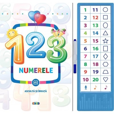123. Numerele. Asculta si invata foto