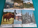 LOT 6 REVISTA PĂDURILOR / NR. 5,7, 8, 10, 11,12*1966 *