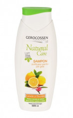 Natural care sampon purificator pentru par gras, 500 ml, Gerocossen foto