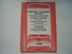 Partidul Comunist Roman, initiatorul si conducatorul procesului revolutionar de faurire a noii istorii a patrei - UTC Comitetul Central