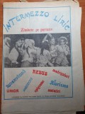 revista intermezzo liric anii &#039;80 -rebus,umor,anecdote,epigrame,amitiri,aforisme