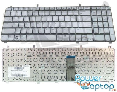 Tastatura HP Argintie Pavilion HDX16, Pavilion X16 foto