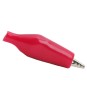 Clema crocodil mini rosu 28mm 5A, Oem