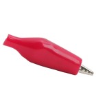 Clema crocodil mini rosu 28mm 5A, Oem