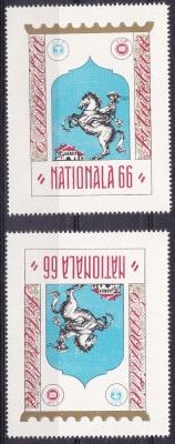 TSV % - 1966 LP EXPOZITIA FILATELICA NATIONALA, MNH/** LUX foto