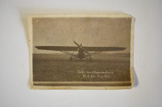 foto avion Sectia Aerofotogrametrica Romania 1910-1930 Aviatia Romana foto