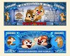 !!! SUA = FANTASY NOTE (TJ6) = DESENE ANIMATE : CHIP &amp; DALE - 2024 - UNC