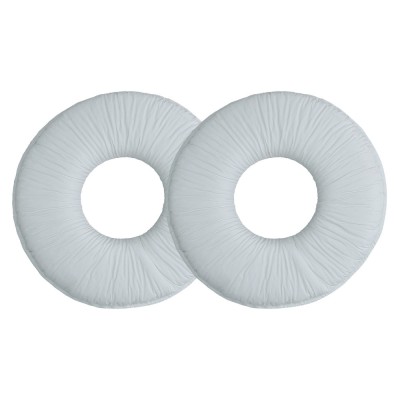 Set 2 Perne de urechi pentru casti Sony MDR-ZX110/MDR-ZX310, Kwmobile, Alb, Piele ecologica, 47100.02 foto
