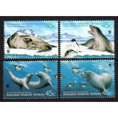 Australian Antarctic 2001 - Fauna WWF, serie neuzata