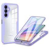 Cumpara ieftin Husa pentru Samsung Galaxy A25 5G + Folie, Techsuit ColorVerse 360 Series, Purple