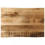 vidaXL Blat de masă contur organic 70x40x3,8 cm lemn masiv mango brut 370681