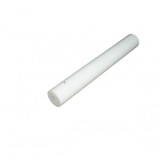 Bara poliamida, polioximetilena-poliacetal POM alba 1000x140mm 23.1Kg