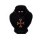 Bust Expunere Bijuterii din Catifea Neagra WZ247 L