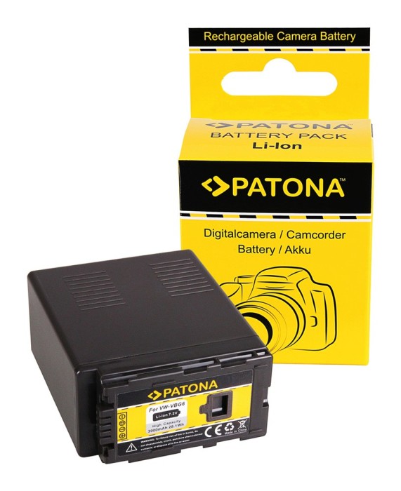 Acumulator /Baterie PATONA pentru Panasonic VW-VBG6 AG-HCM41 AG-HCM41EU AG-HMC70 AG-HMC71- 1120
