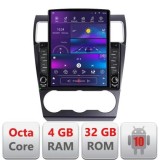 Navigatie Subaru Forester XV dedicata Ouad core 4+32 ecran vertical 9.7&quot; DSP 360 FHD AHD Android radio gps internet kit-062-2019+EDT-E709 CarStore Tec