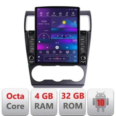 Navigatie Subaru Forester XV dedicata Ouad core 4+32 ecran vertical 9.7&amp;quot; DSP 360 FHD AHD Android radio gps internet kit-062-2019+EDT-E709 CarStore Tec foto