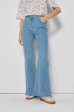 Bizuu jeans ATLANTA high waist, ATLANTA BLEKITNY