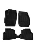 Set covorase auto din cauciuc tip tavita Skoda Fabia II (5J) (2007-2014)
