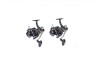 Set 2 Mulinete Crap Eastshark XY7000 Baitrunner, Tambur Aluminiu + Grafit, 10 Rulmenti, 4.9:1, 0.30mm/490m, Negru/Gri