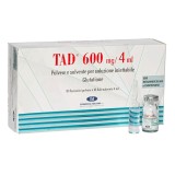 Glutation, Biomedica Foscama, TAD, Antioxidant, 10 fiole pulbere, 10 fiole solvent, 600mg/4ml