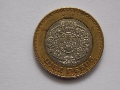 10 pesos 2006 MEXIC foto