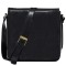 GEANTA DAMA DE UMAR DIN PIELE NATURALA VACHETTA, CROSSBODY, NEAGRA, GD125