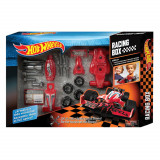 Cumpara ieftin Set de asamblare masinuta, Racing Box, Hot Wheels, 18 piese, HW223