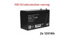 Pachet de baterii de &icirc;nlocuire APC APCRBC123 (2x 12V 7Ah)