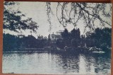 Carte postala, Bucuresti Parcul Carol, perioada interbelica