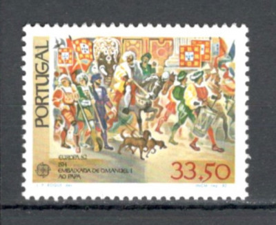 Portugalia.1982 EUROPA-Evenimente istorice SE.552 foto