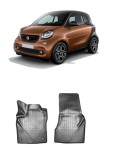 Cumpara ieftin Set covorase cauciuc tip tavita SMART FORTWO (2014-2018)