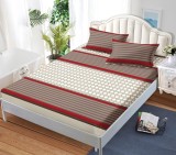 Husa Pat cu Elastic 3 Piese 180x200 cm + 2 Fete Perna 50x75 cm