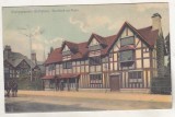 bnk cp Marea Britanie - Stratford-on-Avon - Locul de nastere al lui Shakespeare - circulata 1907