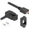 Modul HDMI Keystone, negru, 0,3m