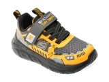 Cumpara ieftin Pantofi sport SKECHERS galbeni, SKECH TRACKS, din material textil