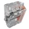 Set 100 cleme pentru fir masiv 3 gauri cupru plin 1-2.5mm2 24A 450V