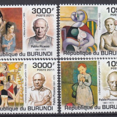 Burundi - Pictura - PABLO PICASSO - MNH