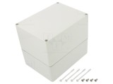 Carcasă universală EURONORD gri, IP67, IK08, 120x160x140 mm