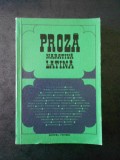 PROZA NARATIVA LATINA (1972)